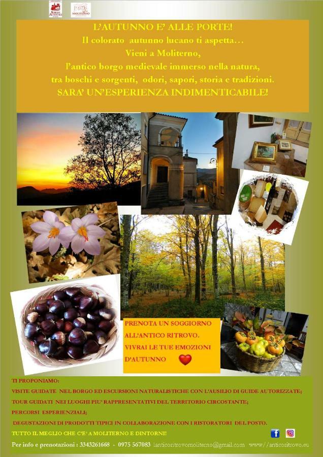 L'Antico Ritrovo Bed & Breakfast Moliterno Exterior photo